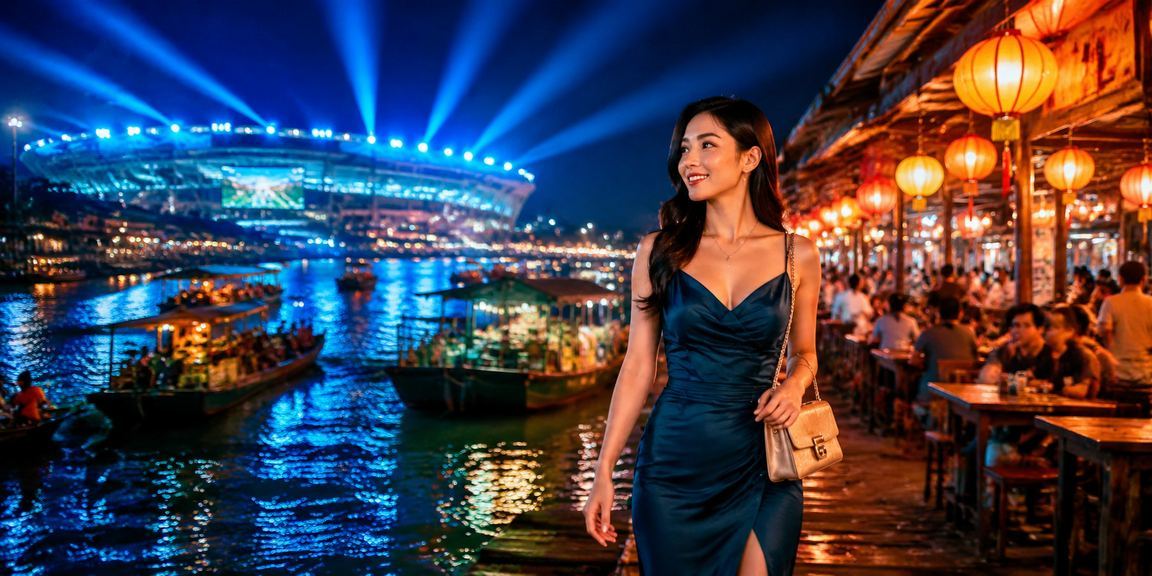 Phố đêm Cần Thơ – cảm hứng giao diện casino tại xz88