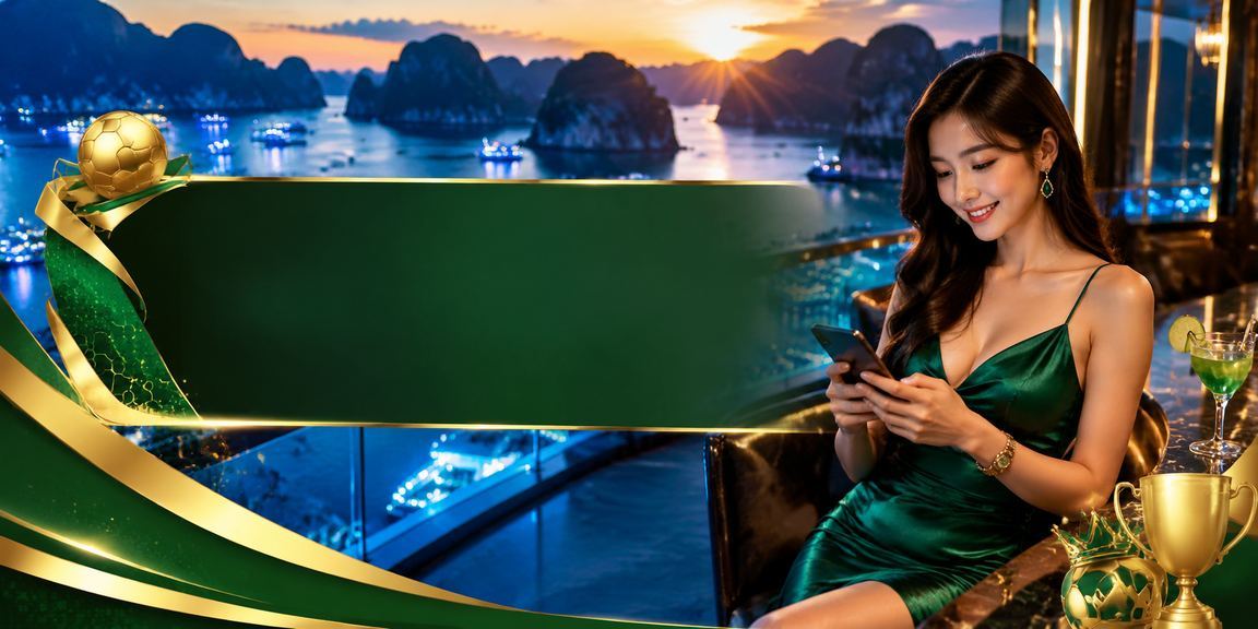 Người dùng Việt Nam trải nghiệm cá cược trực tuyến với view vịnh Hạ Long kỳ vĩ trên điện thoại